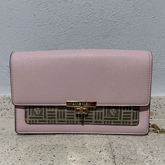 Anne Klein Handbags - Anne Klein Pink and Gold Bag